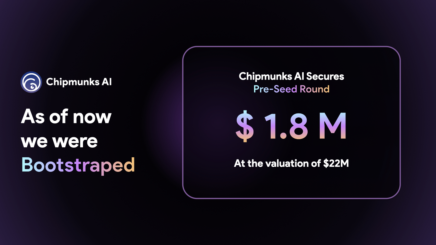 Chipmunks AI Achieves $22 Million Valuation